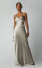 Elegant Silk Dress Evening