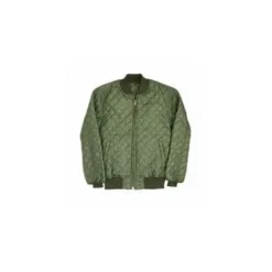 Quilted Bomber Jacket
