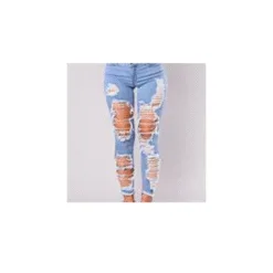 Distressed Denim Jeans